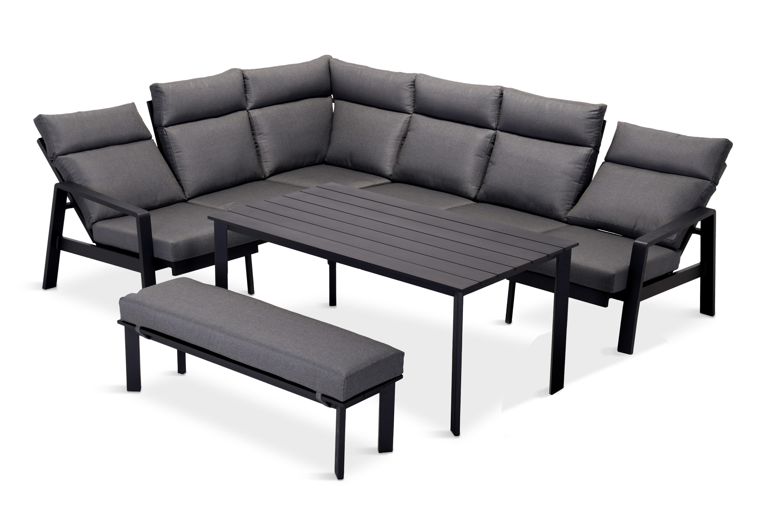 Leisuregrow Santorini Dusk Modular Corner Sofa Set – Crownhill
