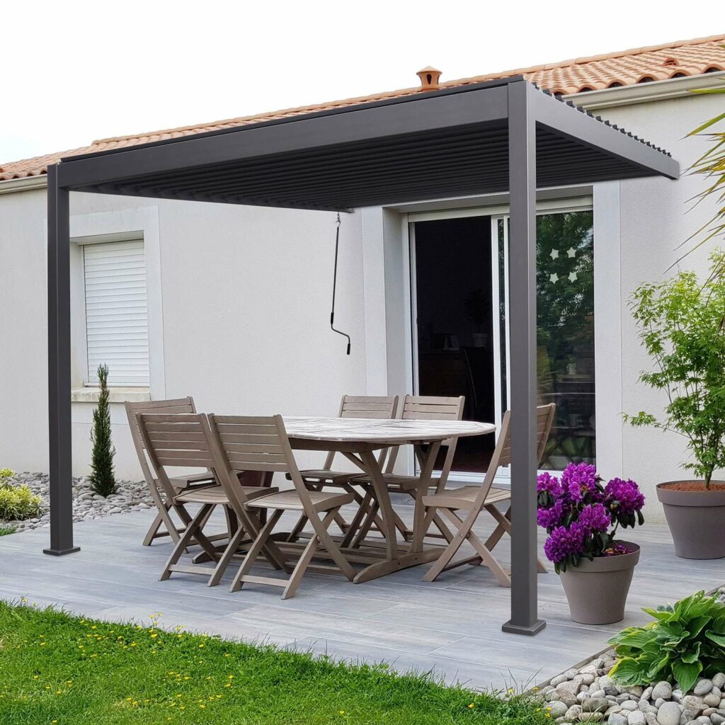 Aluminium pergola