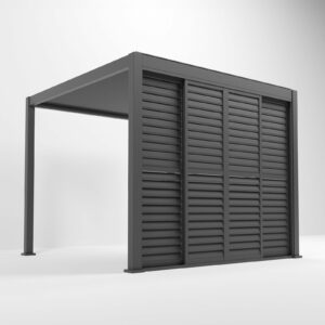 Titan Sliding Louvred Doors for Titan 3m Aluminium Pergola