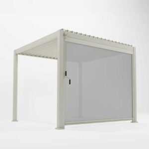 Privacy Screen for 3m Titan Pergola in Pebble